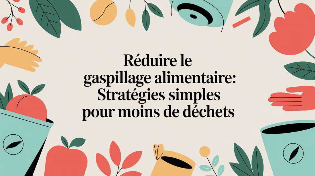 Réduire le gaspillage alimentaire: stratégies simples pour moins de déchets