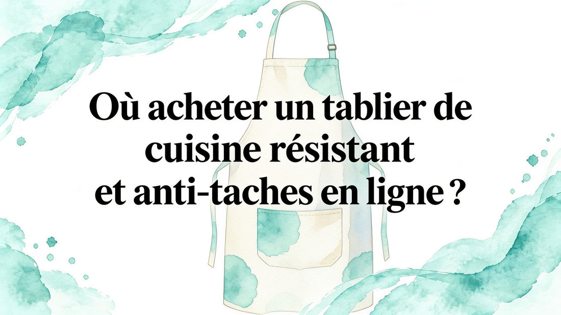 Où acheter un tablier de cuisine résistant et imperméable en ligne ? Smarty Chef