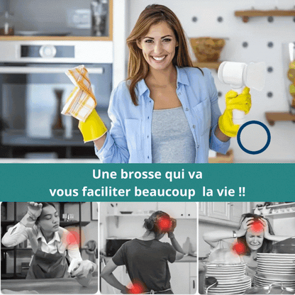 Brosse de Nettoyage Électrique 5 en 1 Rechargeable Portative | MagicBross™ (🎁 LIVRAISON GRATUITE) Smarty Chef