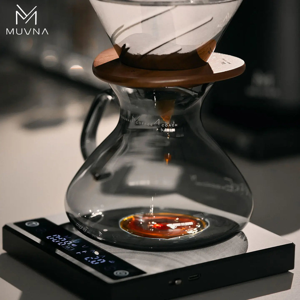 Balance à café numérique idéale pour amateurs et baristas à domicile – MUVNA