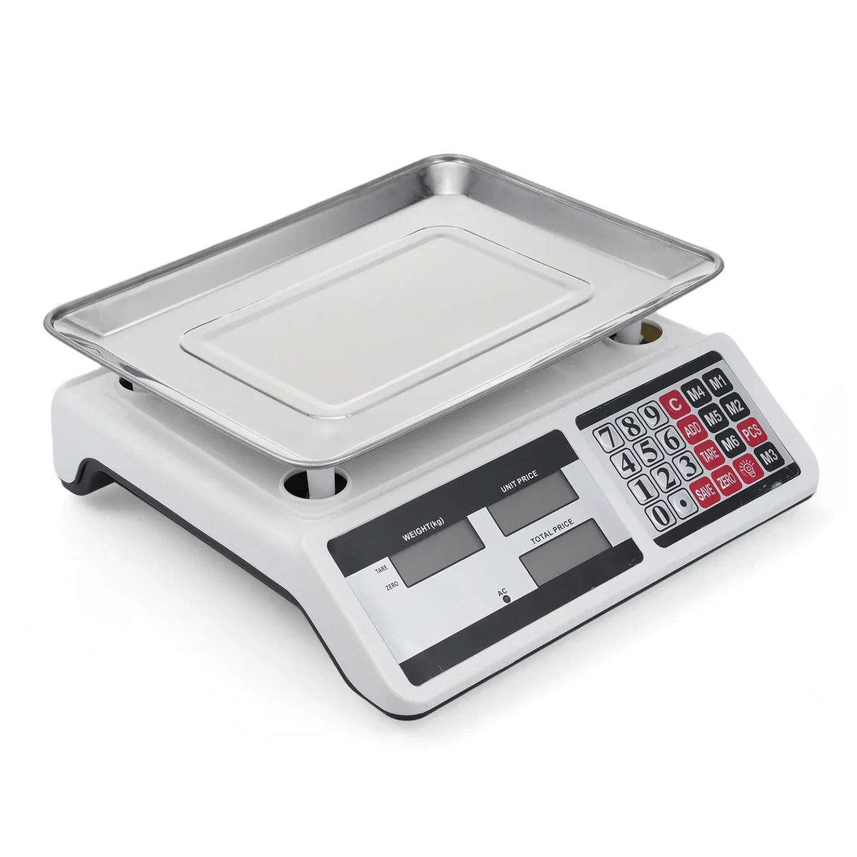 Balance de cuisine professionnelle inox MARKETSCALE PRO haute précision ±1 g.