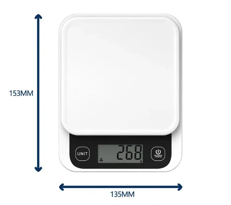 Balance Electronique Inteligente  5kg/1g | CaloriX™ Smarty Chef