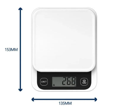 Balance Electronique Inteligente  5kg/1g | CaloriX™ Smarty Chef