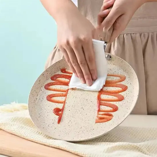 Poêle à crêpes induction ECOPIERRE™ design pierre naturelle  élégance et facilité d’entretien