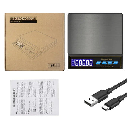 Balance de cuisine 30kg/1g rechargeable  | GRAMIQ™ Smarty Chef