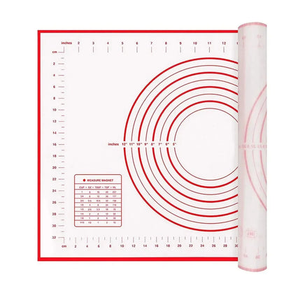 Tapis de pétrissage silicone antiadhésif, vue 2