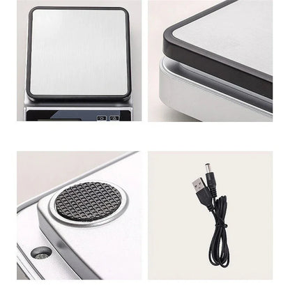 Balance De Précision Cuisine – 3 kg / 10 kg / 15 kg | EASYGRAM™ Smarty Chef