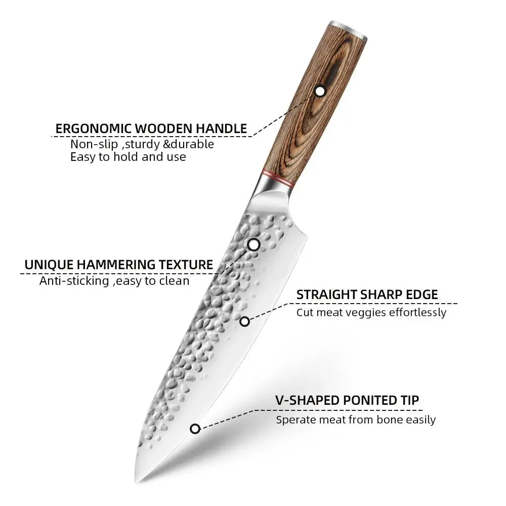 Couteau Cuisine ZENBLADE™ | Ensemble 6 Couteaux De Chef Smarty Chef