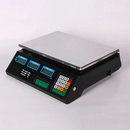 40KG Electronic Price Computing Scale Commercial  Price Scale Digital Scale LCD Backlight For Retail Store Restaurant Market Smarty Chef