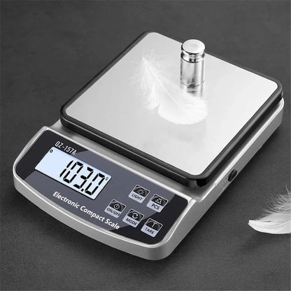 Balance De Précision Cuisine – 3 kg / 10 kg / 15 kg | EASYGRAM™ Smarty Chef