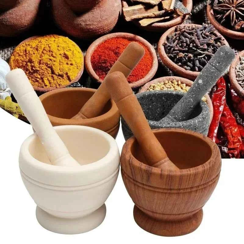 Mortier et Pilon | PILOMIX™ | Mortier de Cuisine en Résine