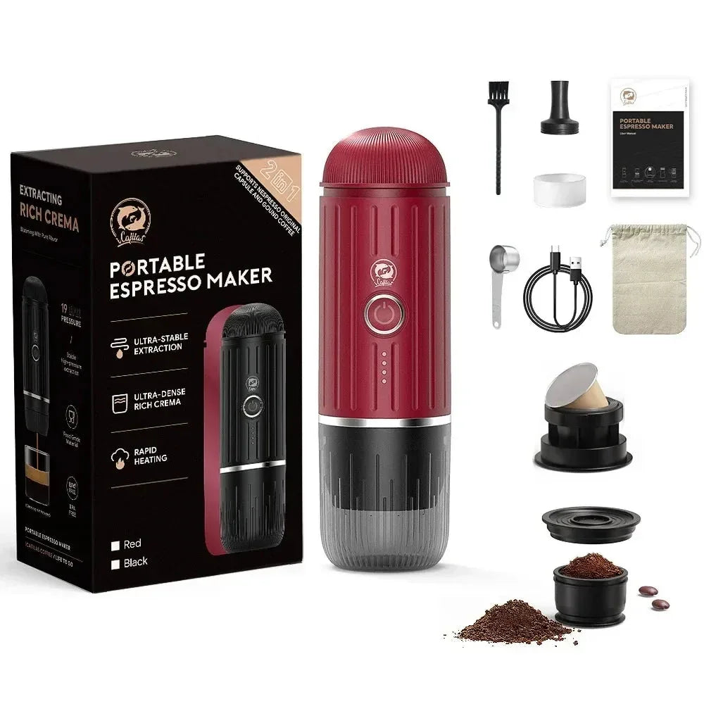 Machine A Café Portable Expresso | Le Barista Nomade Smarty Chef