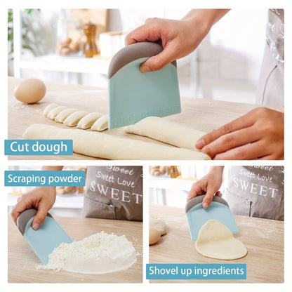 Spatule grattoir à pâte silicone, vue 4
