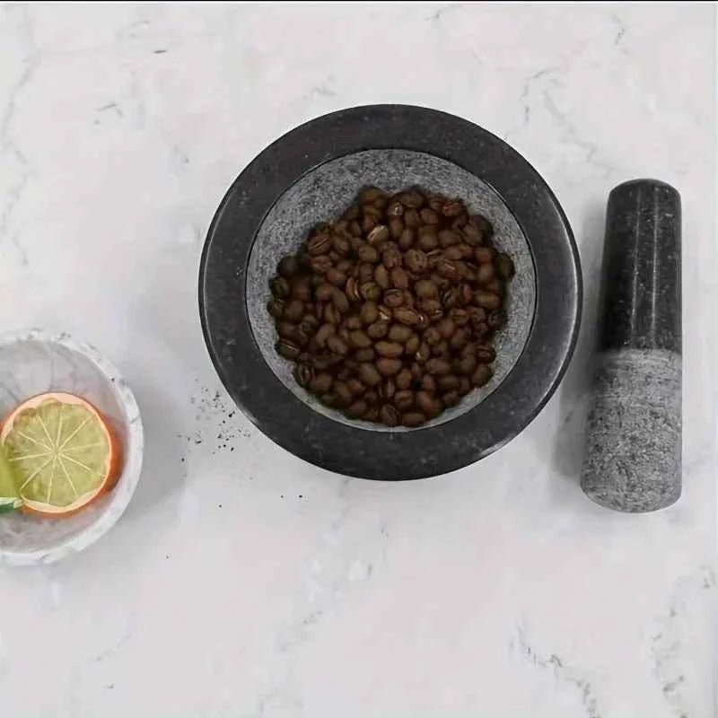 Mortier en Granit | PILOSTONE™ | Mortier et Pilon en Pierre Polie