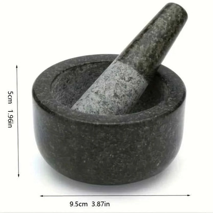 Mortier en Granit | PILOSTONE™ | Mortier et Pilon en Pierre Polie