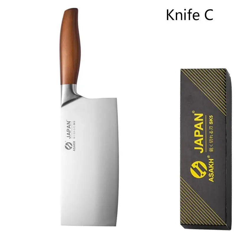 Couteau Japonais Santoku ZENCATANA™ | Ensemble de couteaux japonais Smarty Chef