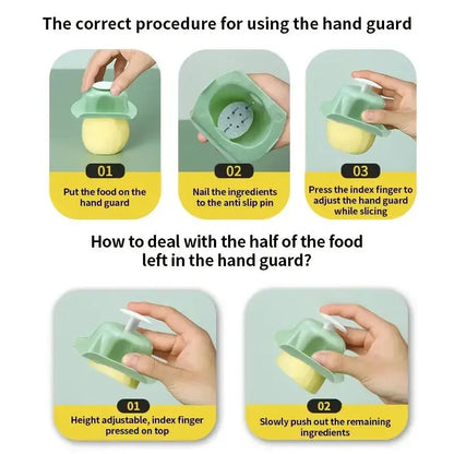 Mandoline | QuickCut™  Mandoline Multi Lames 5 En 1 + Cadeau Smarty Chef