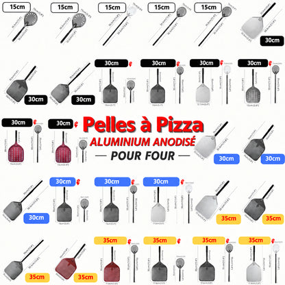 Pelle À Pizza En Aluminium Anodisé Pour Four