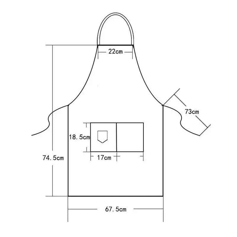 Tablier de cuisine COOKSY™ | Tablier Imperméable Homme Femme Noir