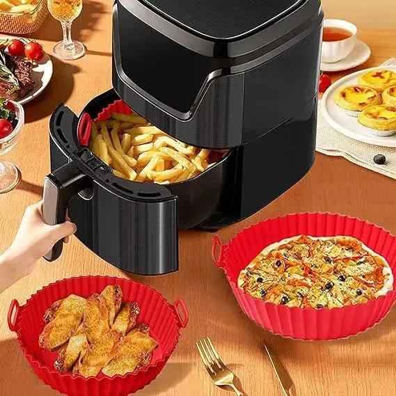 AIRFRYER PANIER SILICONE RÉUTILISABLE | CLEANFRYER™ MOULE SILICONE AIR FRYER