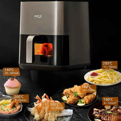 AIRFRYER | MIUI™ FRITEUSE À AIR CHAUD | FAMILIALE 5L XL
