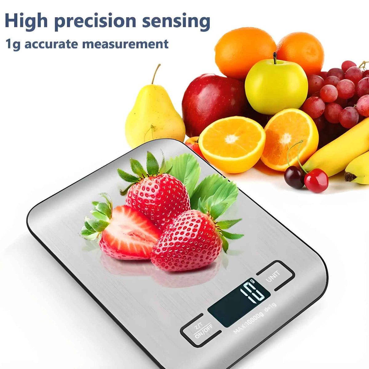 Balance Cuisine SMARTWEIGHT™ |  Balance Rechargeable 5KG/1G