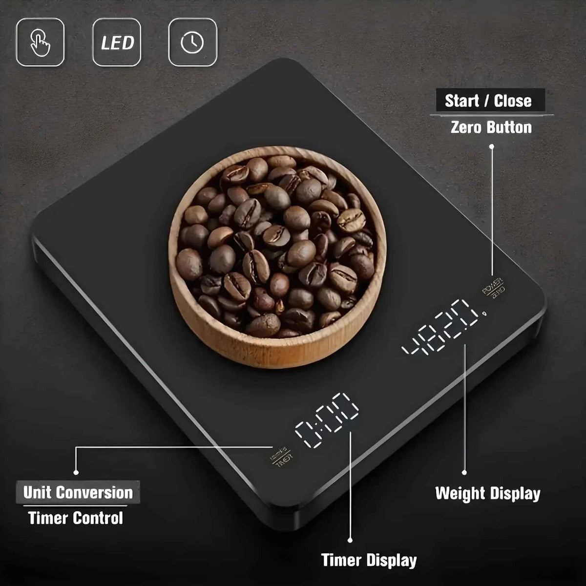 Balance cuisine BREWMATE™ |  Balance Café 3KG/1G