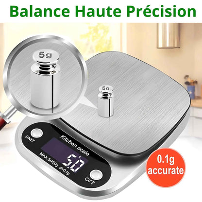 Balance Cuisine PERFECTWEIGHT™ |  Balance Haute Précision 10KG/ 1G