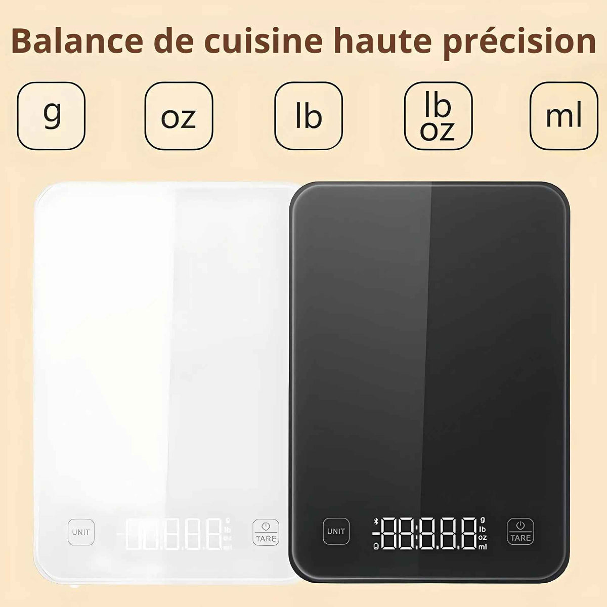 Balance de cuisine WEIGHLY™ |  Balance électronique 10KG/1G (NOUVEAU)