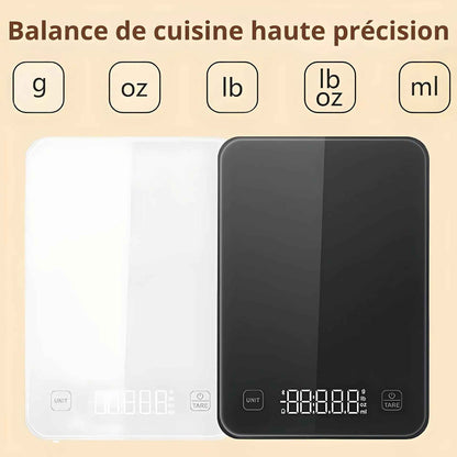 Balance de cuisine WEIGHLY™ |  Balance électronique 10KG/1G (NOUVEAU)