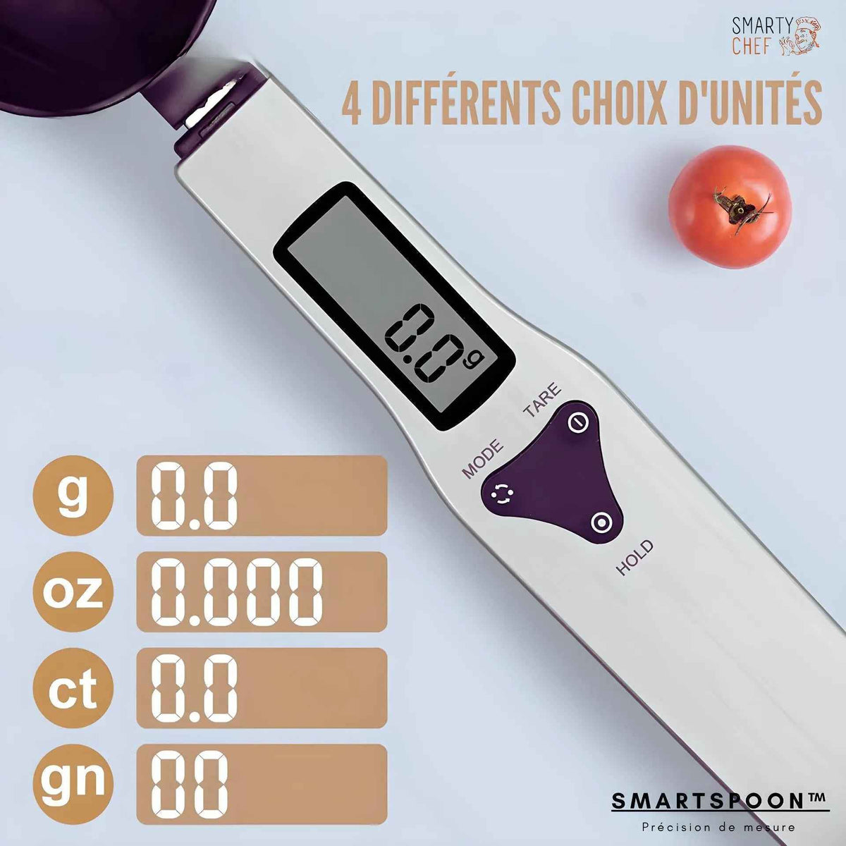 Balance de cuisine SMARTSPOON™ | Balance Haute Précision