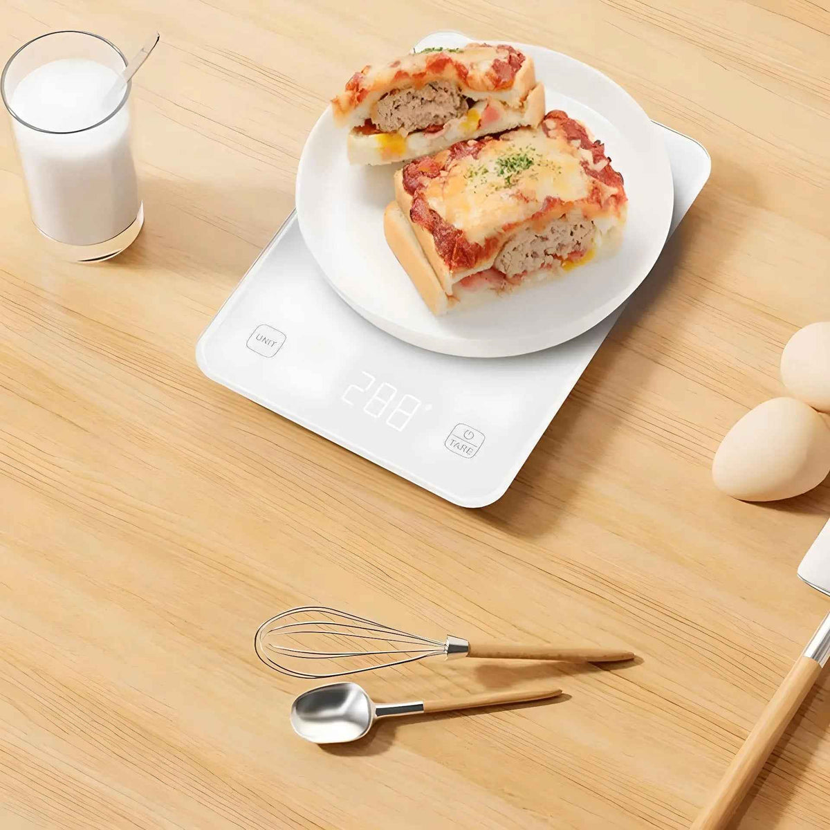 Balance de cuisine WEIGHLY™ |  Balance électronique 10KG/1G (NOUVEAU)