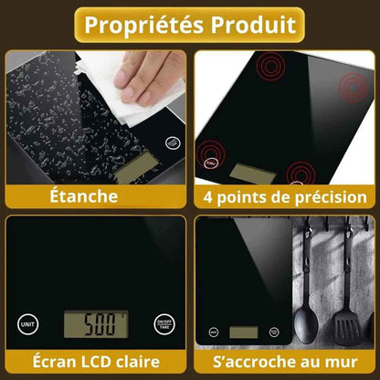 Balance de cuisine SCALEIT™ |  Balance Haute Précision 5KG/ 1G