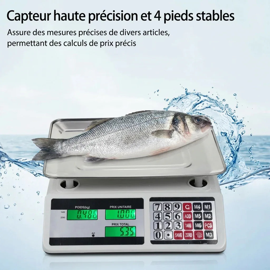 balance de cuisine professionnelle haute precision MARKETSCALE PRO 