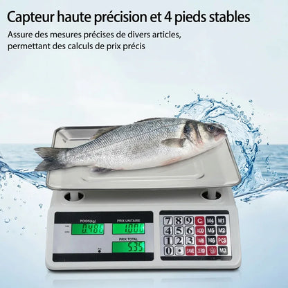 balance de cuisine professionnelle haute precision MARKETSCALE PRO 