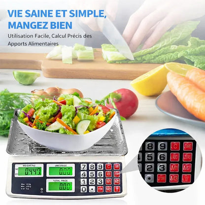 Balance de cuisine professionnelle 40 kg | MARKETSCALE PRO Smarty Chef