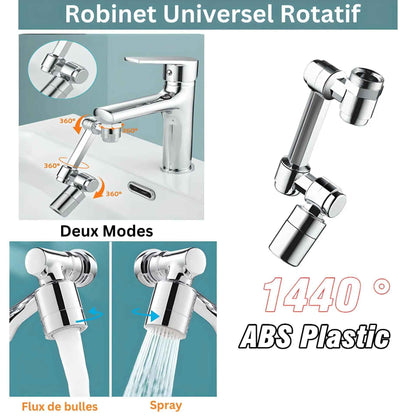 ROBINET CUISINE ET SDB | EASYFAUCET1440™ ROBINET UNIVERSEL 1440°