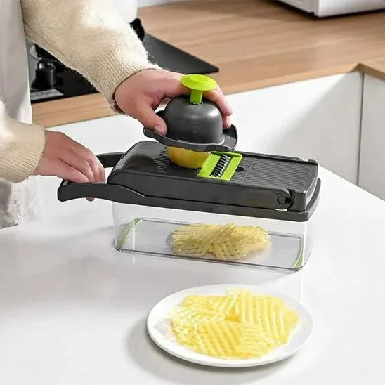 Coupe legumes manuel pour decoupe fine et reguliere SliceMaster