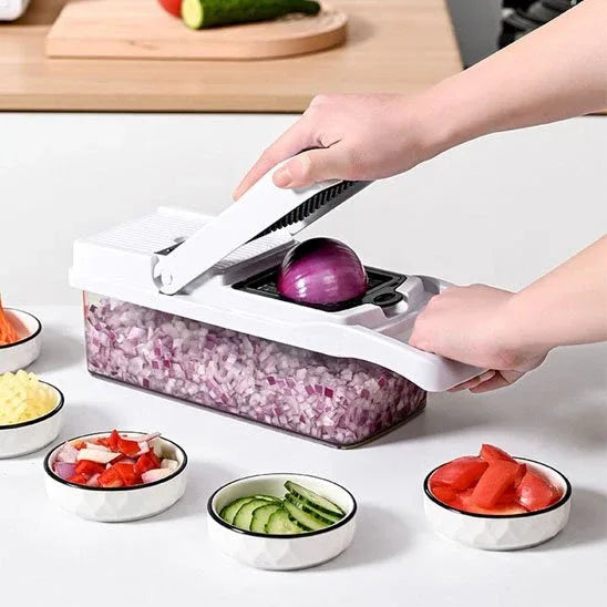 Coupe legumes manuel pour decoupe fine et reguliere SliceMaster