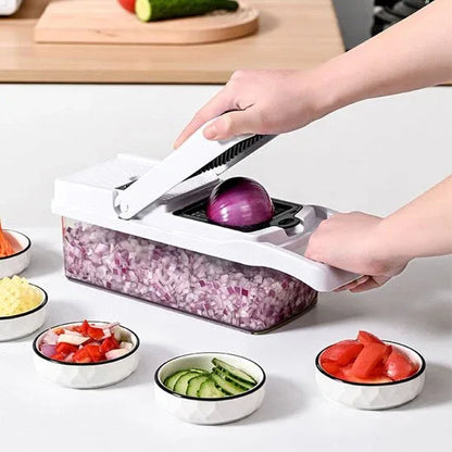 Coupe legumes manuel pour decoupe fine et reguliere SliceMaster