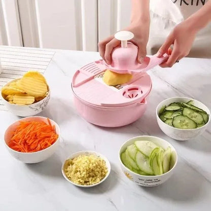 Coupes légumes avec bassine intégrée pour une cuisine propre et organisée – UltraCutBox