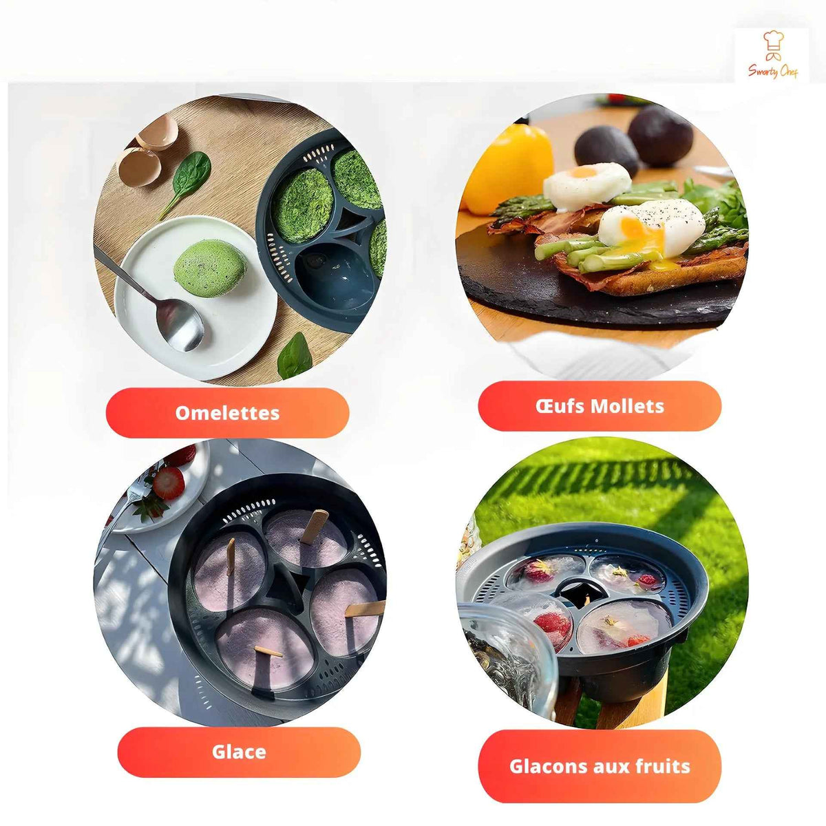 Cuiseur Oeuf Mollet Thermomix |  EGGSPOACH™
