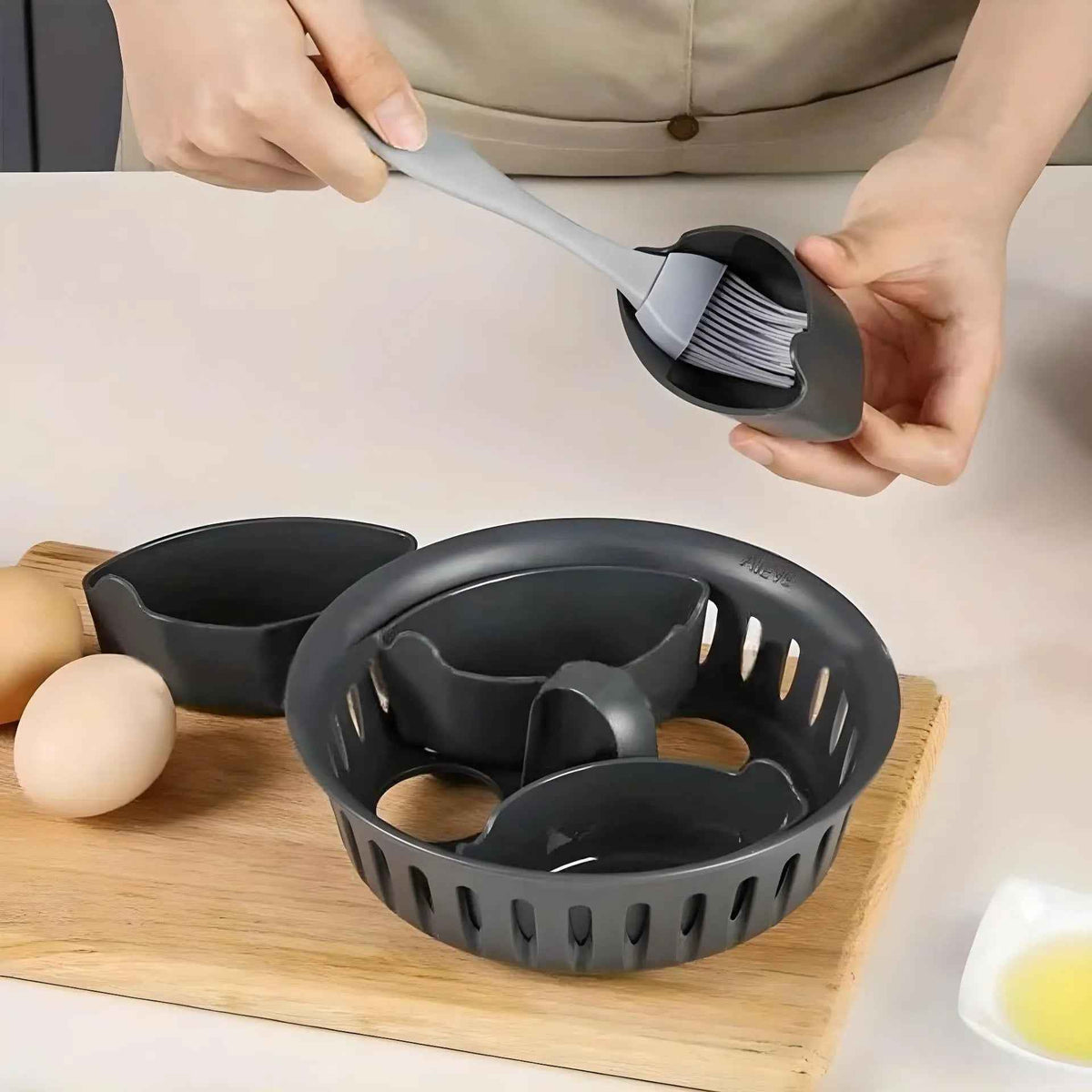 Cuiseur Oeuf Mollet Thermomix |  SHELLFREE™