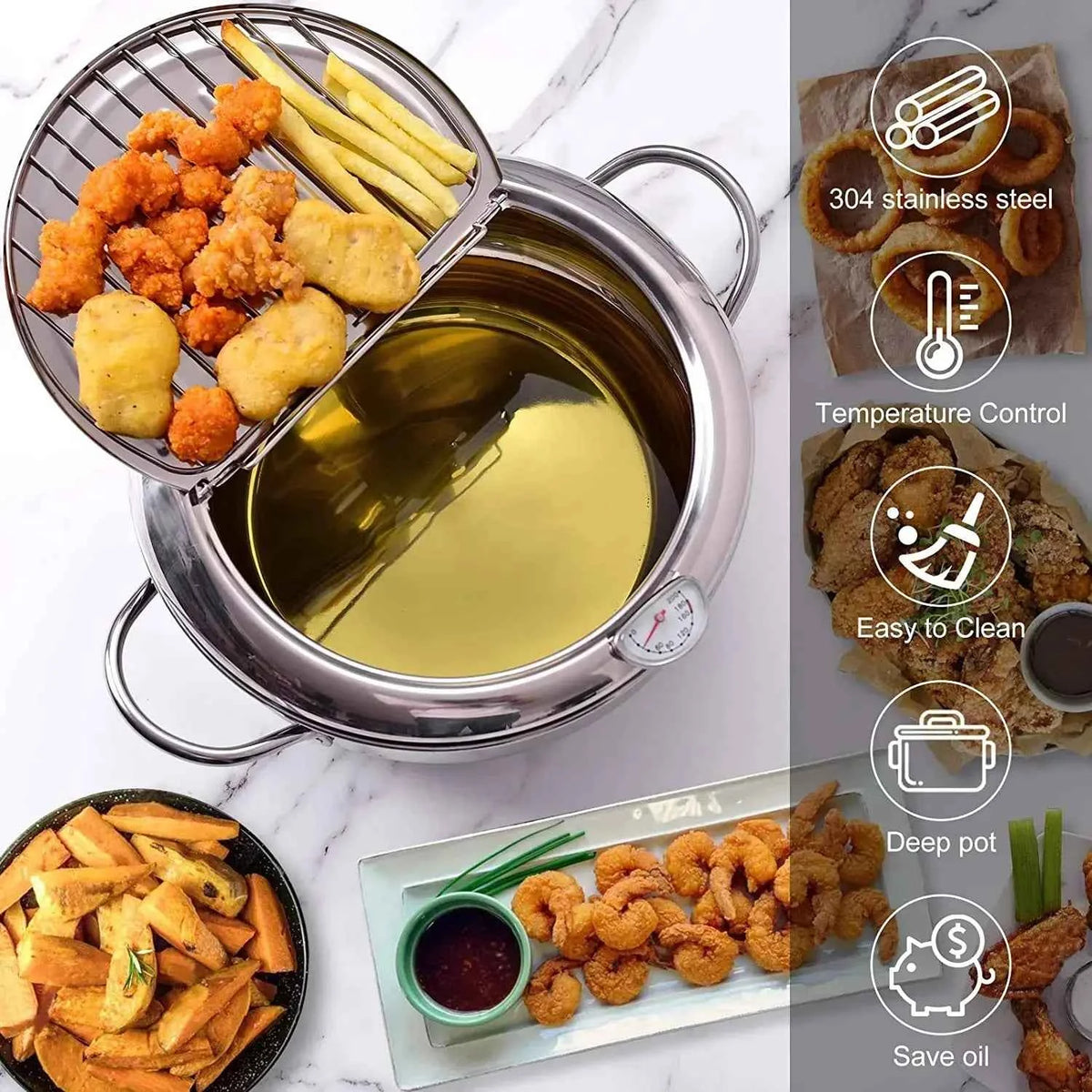 Friteuse | CROUSTIFRY™ | Friteuse Japonaise Tempura