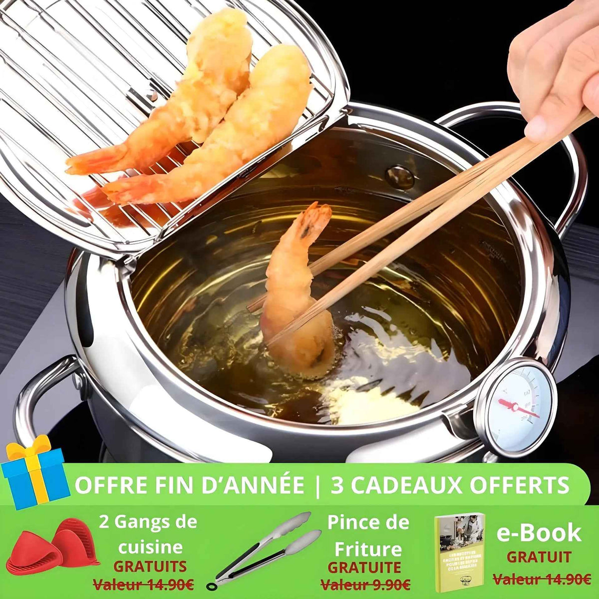 Friteuse | CROUSTIFRY™ | Friteuse Japonaise Tempura