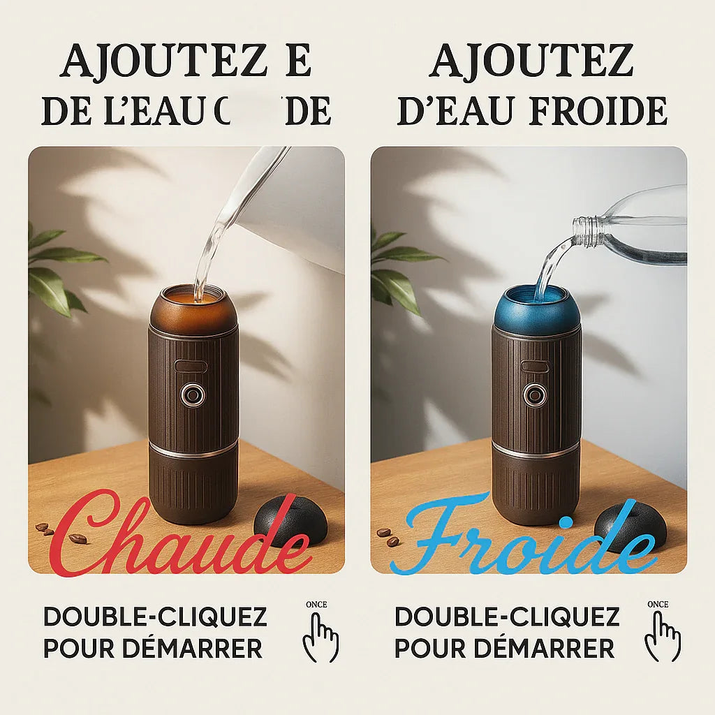 Machine A Café Portable Expresso | Le Barista Nomade Smarty Chef