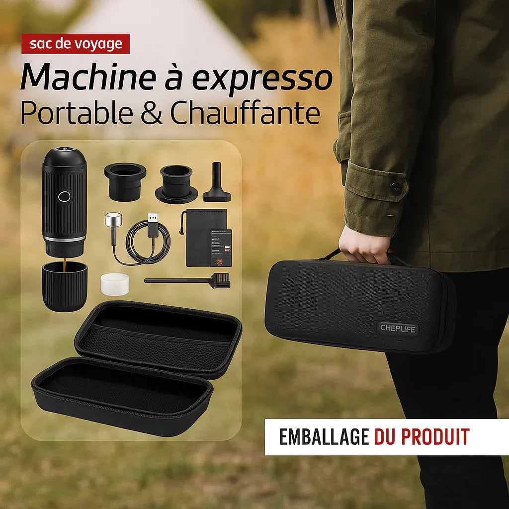 Machine A Café Portable Expresso | Le Barista Nomade Smarty Chef