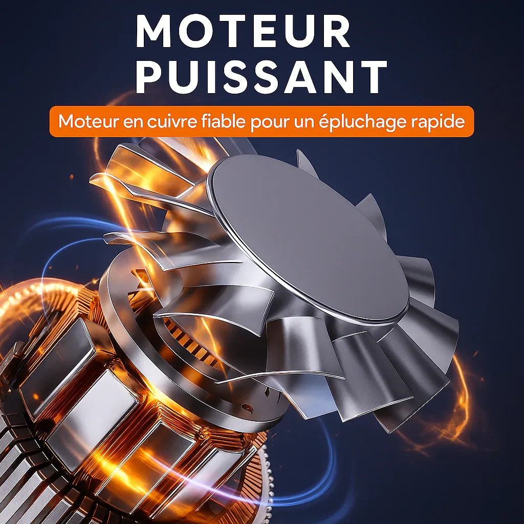 Éplucheur Électrique Automatique | Petits Fruits & Légumes | MAGIC Smarty Chef