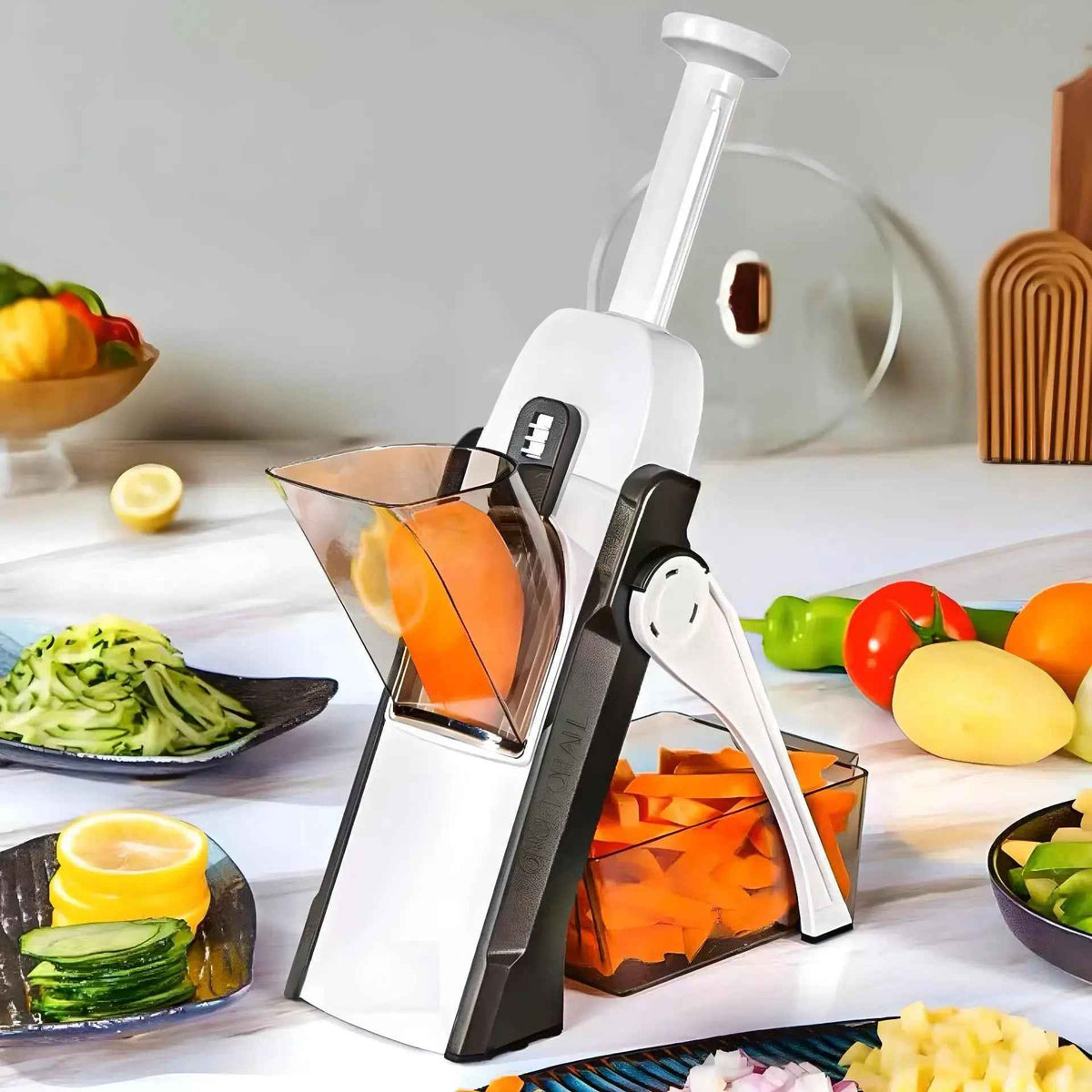 Mandoline Cuisine  | EASY-SLICER™  Coupe Légumes Multifonctions
