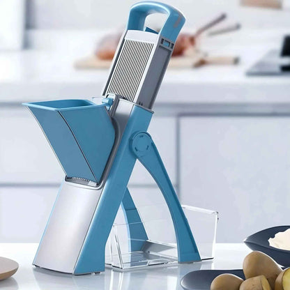 Mandoline cuisine - QUIQPREP™  Trancheuse Multifonction 4 en 1